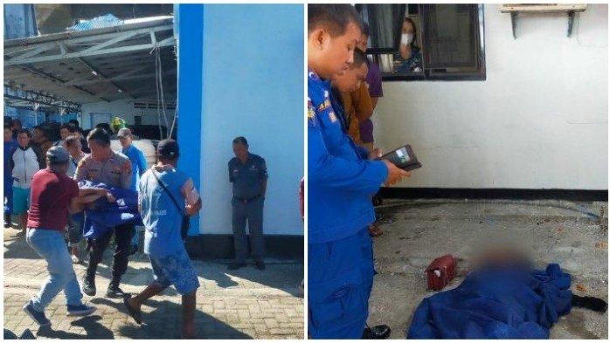 AA (17) warga Kabupaten Minahasa Utara (Minut) nekat melompat dari Jembatan Soekarno Manado.