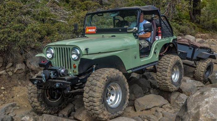 Ilustrasi mobil jeep alami kecelakaan di Bromo