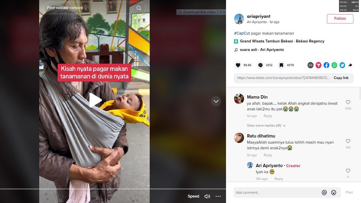 Suami bawa 2 anak dari Cengkareng ke Tambun cari istrinya yang main serong dengan pria lain.