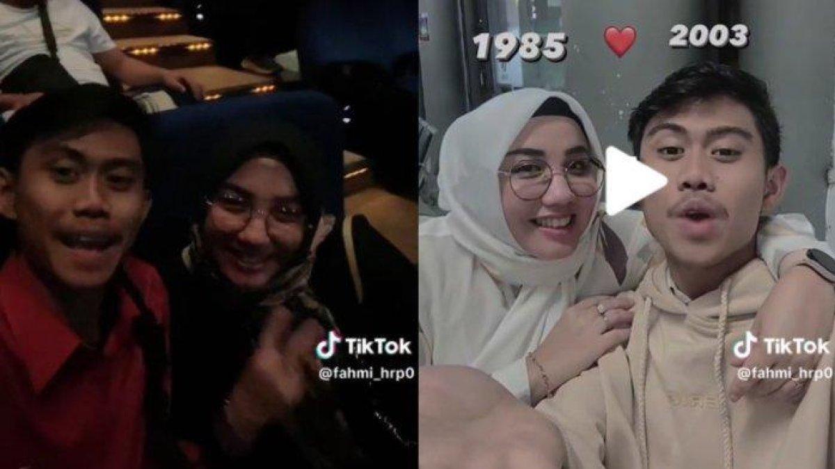 Viral seorang pemuda mengaku bangga pacaran dengan wanita yang lebih tua darinya.