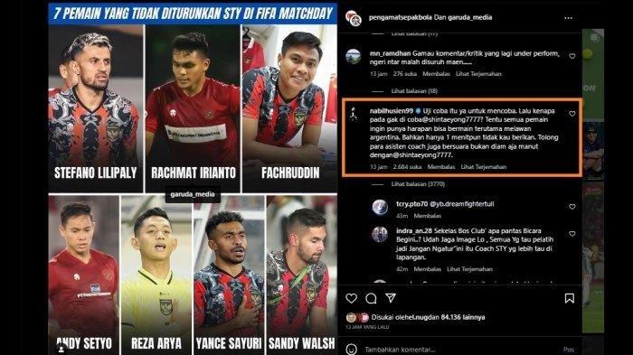 Bos Borneo FC, Nabil Husein Said murka dengan Shin Tae Yong karena tidak memainkan Stefano Lilipaly di Timnas Indonesia pada FIFA Matchday 2023