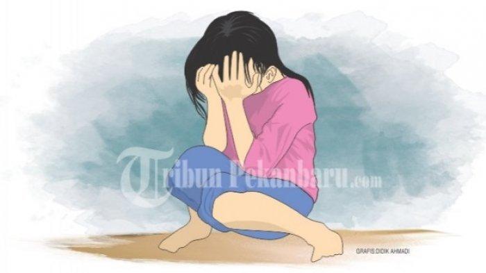 Ilustrasi pencabulan pada anak di bawah umur.