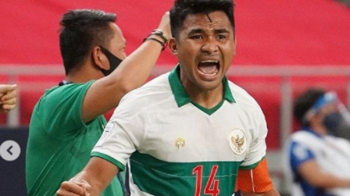 Kapten Timnas Indonesia Asnawi Mangkualam leg pertama Timnas Indonesia vs Singapura.