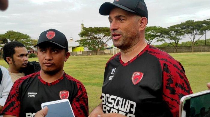 Pelatih PSM Makassar, Bernardo Tavares.