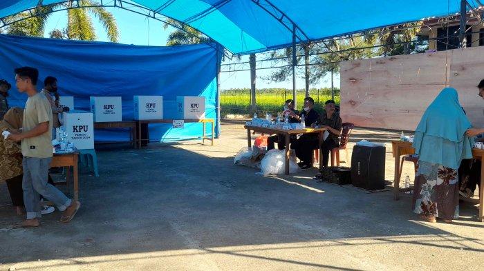 TPS di Sinyonyoi Kalukku mamuju saat pemungutan Suara ulang