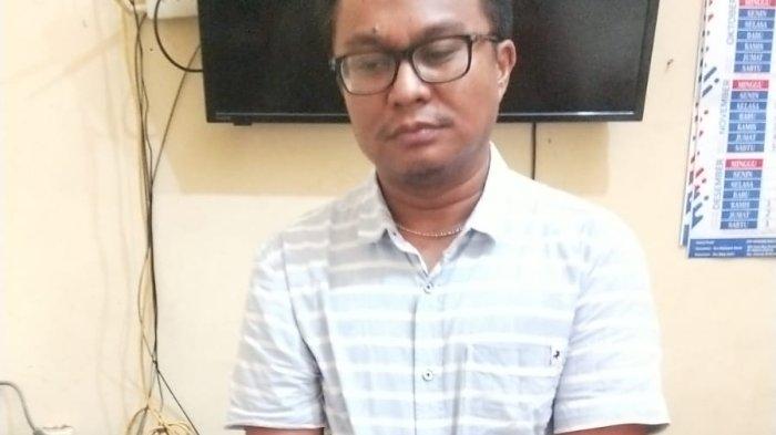 Salah seorang warga BTN Tagar 77, Kelurahan Simboro, Kabupaten Mamuju, Sulbar, inisial AA (36) diringkus oleh Satuan Reserse Narkoba Polresta Mamuju, Senin (3/7/2023).