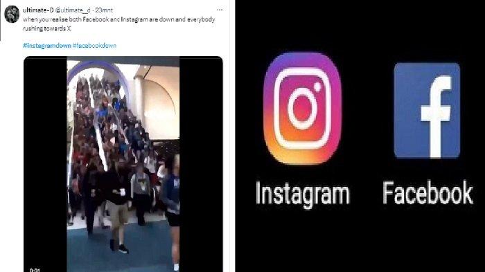 Berikut ini kabar Instagram down di media sosial sedang ramai jadi cuitan hingga trending topic, Selasa (5/3/2024) malam. Tak hanya Instagram down, namun Facebook juga dikabarkan tengah error. Kabar tersebut viral di media sosial sekitar pukul 23.00 WITA.