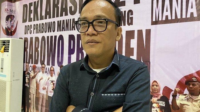 Ketua Umum Prabowo Mania yang juga Ketua Rumah Pemenangan Prabowo, Immanuel Ebenezer atau Noel