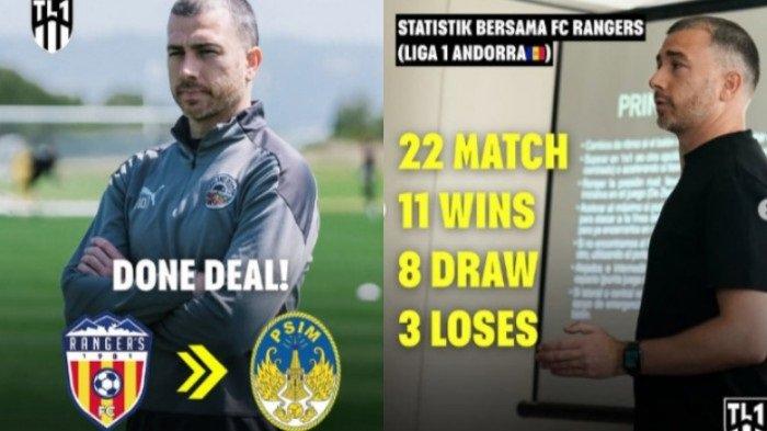 Sosok pelatih baru Marcos Reina mencuat sebagai pelatih baru PSIM Yogyakarta di Liga 1 musim 2025-2026 mendatang.