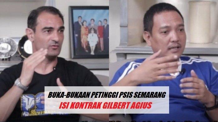 KOLASE FOTO: Pelatih PSIS Semarang Gilbert Agius dan CEO klub Yoyok Sukawi