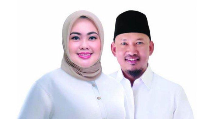 Pasangan calon Wali Kota Kendari, Siska Karina Imran dan Sudirman