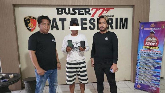 Pelaku pencurian tas seorang dokter Puskesmas Kadia Kota Kendari Sulawesi Tenggara (Sultra). Uang dan tasnya (dokter) digasak oleh pencuri berinisial RM. RM sendiri saat ini sudah ditangkap oleh pihak Polresta Kota Kendari pada Senin (28/8/2023).