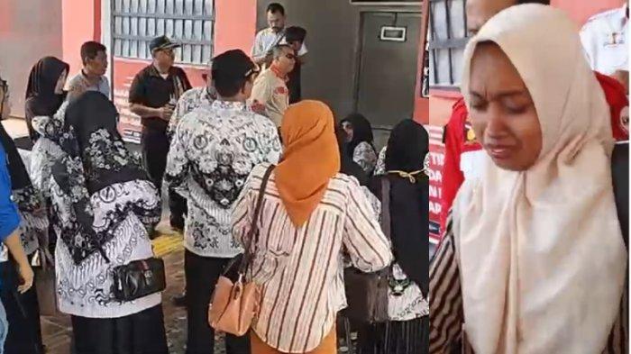 Tangis Supriyani, guru honorer sekolah dasar (SD) negeri di Kecamatan Baito, Konawe Selatan (Konsel), Sulawesi Tenggara (Sultra), tak terbendung. Sahutan tangis pun terdengar dari kerabat dan rekan-rekannya begitu sosok guru SD itu melangkah keluar dari pintu tahanan Lembaga Pemasyarakatan atau Lapas Perempuan Kendari, Selasa (22/10/2024) siang.