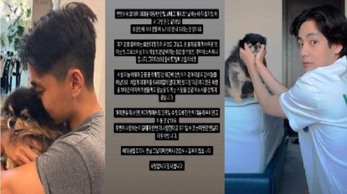 V BTS berduka. Di tengah kesibukannya menjalani wajib militer (wamil), ia membagikan kabar buruk. Sang anjing kesayangan yang dipanggil Yeontan meninggal. Hal ini membuatnya pun begitu sedih, terlebih selama tujuh tahun, Yeontan telah menemani V. V secara langsung menyampaikan hal tersebut di Instagram pribadinya @thv pada Senin (2/12/2024).