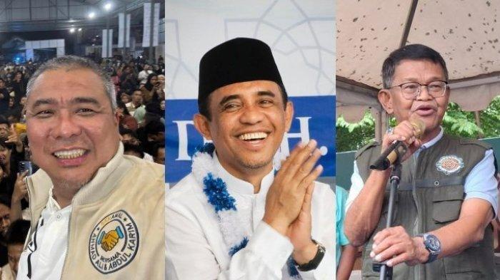 Nama-nama 3 calon Gubernur Sulawesi Tengah atau Cagub Sulteng, calon wakil gubernur (cawagub), dan partai pengusungnya di Pilkada Sulteng 2024. Tiga nama pasangan calon (paslon) tersebut mengerucut jelang Pemilihan Kepala Daerah atau Pilkada 2024. Mereka yakni Ahmad Ali dan Abdul Karim Aljufri, Anwar Hafid dan Reny A Lamadjido, serta Rusdy Mastura dan Mamun Amir.