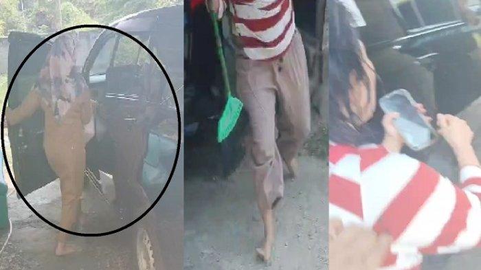 Berikut ini video viral oknum Aparatur Sipil Negara (ASN) kabur usai ketahuan sedang bersama suami orang. Sang istri sah yang merasa geram sampai mengejar oknum ASN tersebut dan suaminya dengan sapu. Namun keduanya memilih kabur sambil menaiki mobil. Peristiwa kitu terekam kamera dan viral di media sosial.