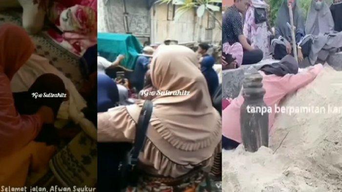 Beredar video viral di media sosial tangisan pengantin wanita di Binongko Kabupaten Wakatobi Sulawesi Tenggara (Sultra) saat calon suami meningga sehari sebelum acara. Momen memilukan tersebut, terabadikan kamera dan viral di media sosial. Sang calon pengantin wanita mencurahkan isi hatinya melalui media sosial.