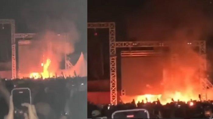 Viral panggung acara konser di Tangerang, Banten dibakar penonton. Sekumpulan fakta kejadian, penyebab, hingga keterlibatan 120 personel polisi dan TNI dirampungkan dalam artikel ini. Simak selengkapnya, penjelasan terkait panggung konser dibakar di Tangerang.