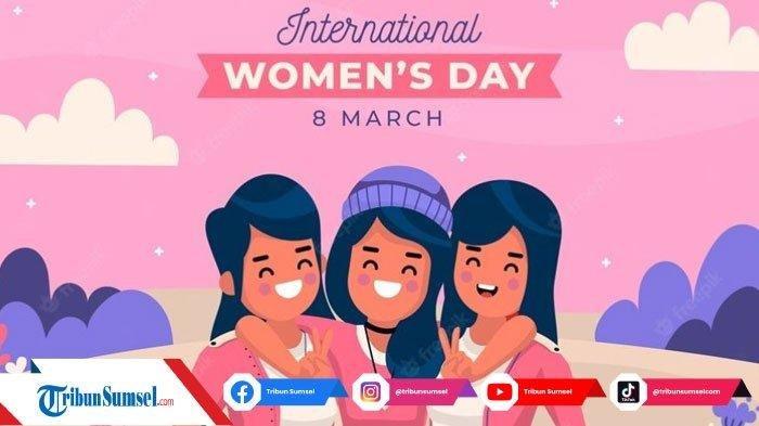 UCAPAN HARI PEREMPUAN INTERNASIONAL 2025 BAHASA INGGRIS - ILustrasi sekumpulan perempuan dalam rangka memperingati Hari Perempuan Internasional. Inilah 25 Kata Ucapan Hari Perempuan Internasional 2025 dalam Bahasa Inggris yang Penuh Pesan untuk Caption
