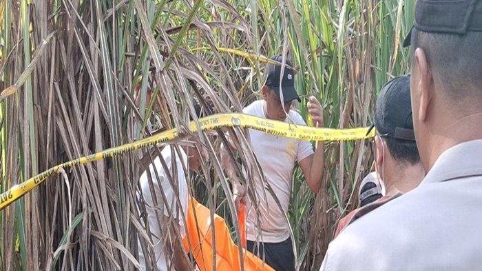PEMBUNUHAN DI OGAN ILIR -- Jasad Mita saat dibawa ke RSUD Ogan Ilir, Indralaya, pada Minggu (18/5/2025) lalu. Hingga berita ini diturunkan, Minggu (8/6/2025) tepatnya memasuki 3 minggu penemuan mayat korban, polisi masih melakukan penyelidikan kematian wanita yang tewas dibunuh tersebut.