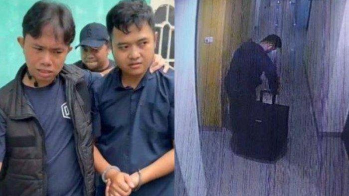 AARN, terduga pelaku pembunuhan Rini Mariany Saat ditangkap polisi di Palembang