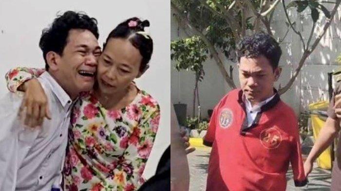 Agus Buntung histeris saat hendak dijebloskan ke Lapas, minta agar status penahanannya kembali menjadi tahanan rumah.