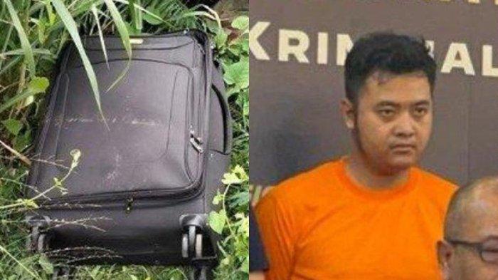 Ahmad Arif Ridwan Nuwloh alias AARN (29), pelaku pembunuhan Rini (50) yang jasadnya ditemukan terbungkus koper. LS syok begitu mengetahui suaminya menjadi pelaku pembunuhan dan membatalkan resepsi pernikahan.