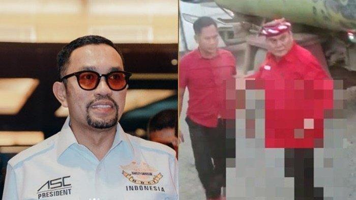 Ahmad Sahroni bereaksi atas viralnya video pemukulan yang dilakukan oleh ajudan Bupati Kutai Barat (Kubar) tersebut secara sadis.