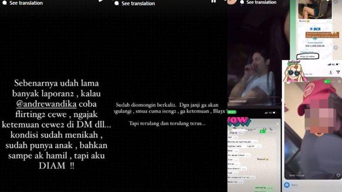 Aktor Andrew Andika diduga selingkuh ditengah istri hamil tua anak kedua.