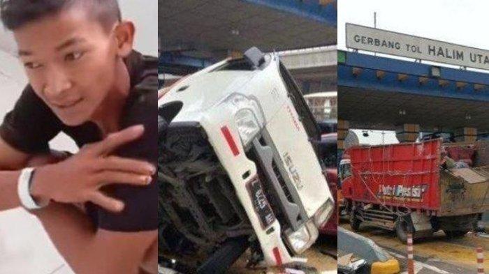 Alasan MI Sopir Truk Sebabkan Kecelakaan Beruntun di GT Halim, Akui Sakit Hati Diserempet Mobil Lain