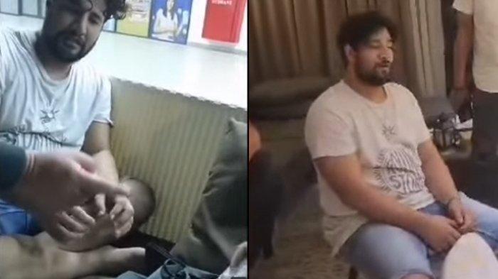Ammar Zoni Saat Ditangkap Polisi Terkait Narkoba di Apartemen BSD, Selasa Malam (13/12/2023)