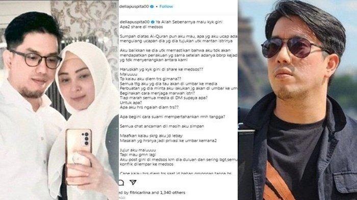 Arman Wosi Hapus foto Della Puspita, usai sang artis mendadak curhat soal keributan dan ancaman dalam rumah tangganya setelah dua bulan pernikahannya