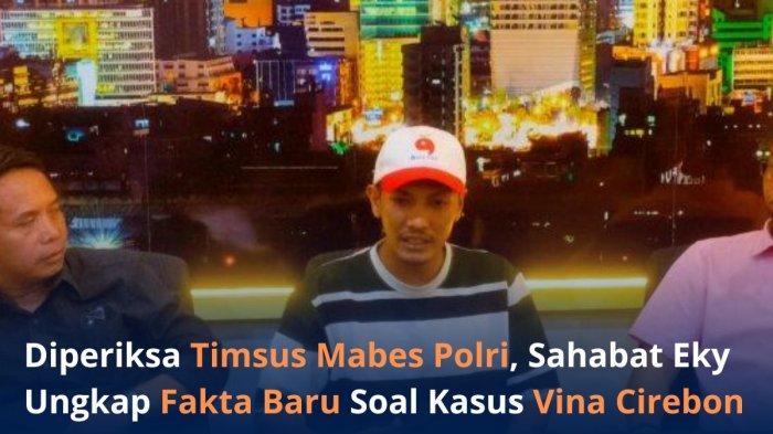 Arta Anoraga Japang, seorang teman Eki menggelar jumpa pers bersama dua kuasa hukumnya, Reno dan Reno Sukriano pada Selasa (13/8/2024) petang