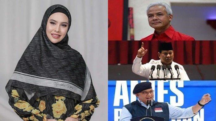Artis Kartika Putri mendadak jadi sorotan usai menantang agar ketiga paslon Capres dan Cawapres bisa mengaji, justru menuai cemoohan dan hujatan