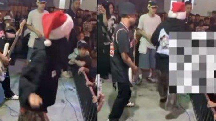 Awal mula seorang vokalis band hardcore asal Bogor tendang penonton saat manggung viral dimedia sosial.