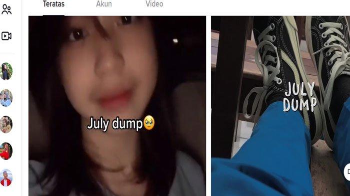 Cara Buat July Dump yang Lagi Viral di TikTok dan Instagram