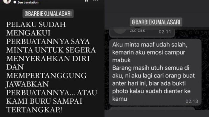 Bagus Saputra, suami Barbie Kumalasari mengaku mengambil perhiasan istri hingga cincin pernikahannya.