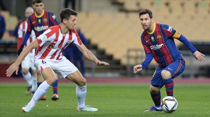 Berikut jadwal tayang acara TV pada Kamis (9/1/2025) semifinal Piala Super Spanyol akan mempertemukan Barcelona vs Athletic Bilbao pukul 01.15 dini