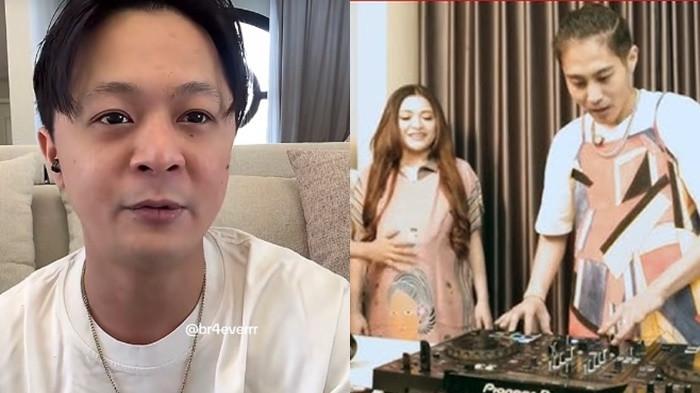 BRAVY BELA ERIKA CARLINA- Bravyson alias dj Vconk pasang badan membela Erika Carlina, tak terima dengan konten parodi yang dibuat, DJ Panda dan Nathalie Holscher soal hamil