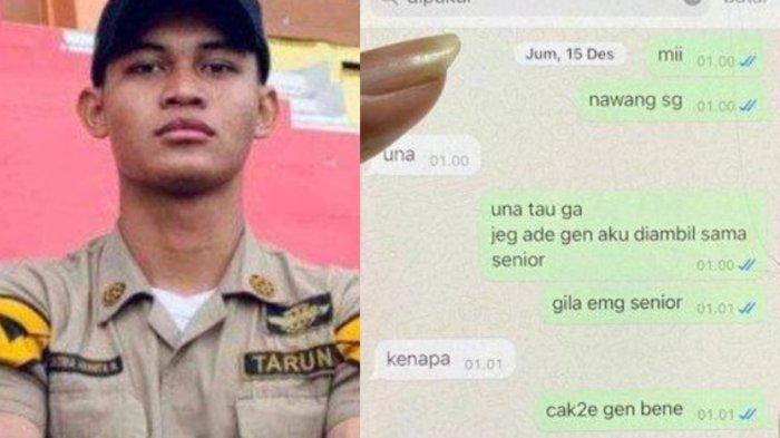 Curhat Putu Satria Junior Dianiaya Senior di STIP Hingga Tewas ke Pacar, Pernah Dipukuli Sejak 2023