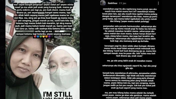 Curhat Yeyen Anak Renti IRT Tewas Ditabrak Mahasiswa Mabuk di Pekanbaru, Ungkap Tangis Penyesalan
