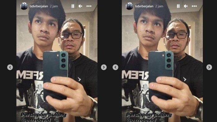 David Ozora Pulang Hari Ini, Jonathan Latumahina Bagikan Potret Selfie Bareng Putranya