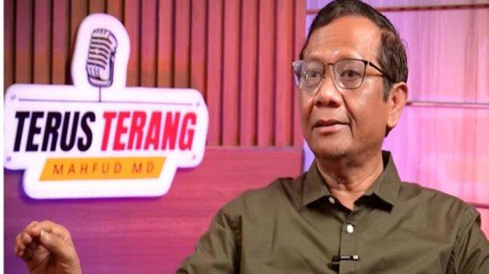 Eks Menko Polhukam Mahfud di Acara Terus Terang Mahfud