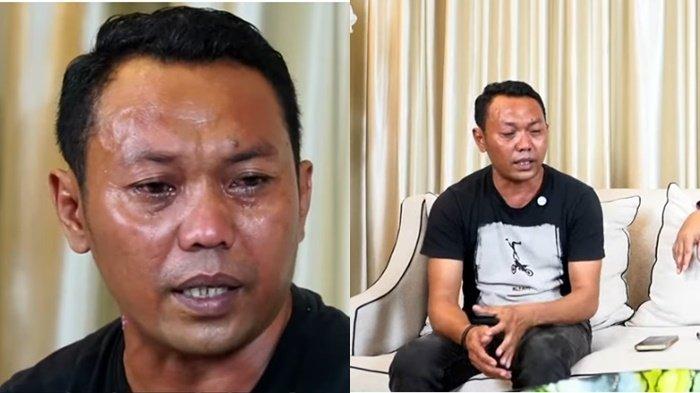 PEMILIK SAPI MENANGIS- Fadil peternak asal Nusa Tenggara Barat (NTB) viral 16 ekor sapinya belum dibayar Kepala Desa Mander, Serang, Banten, kini hanya bisa menangis ketakutan ditagih-tagih petani pemilik sapi, ngaku dapat ancaman akan dibunuh.