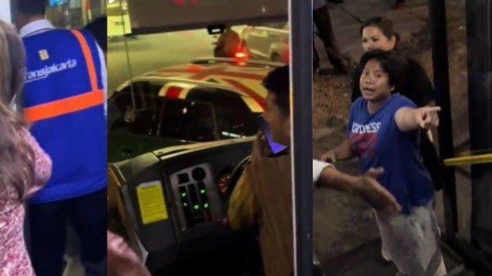 Fakta Wanita Hadang Bus Trans Jakarta, Ngotot Ganti Rugi Mobil Mini Cooper Disenggol Kini Minta Maaf