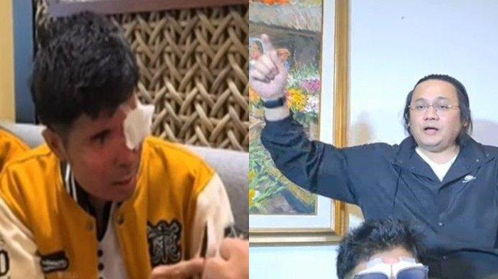 (kiri) Agus. (kanan) Farhat Abbas. Farhat mendadak mengamuk di media sosialnya karena emosi dengan pernyataan yang disampaikan Jaenudin, mantan pengacara Agus Salim.