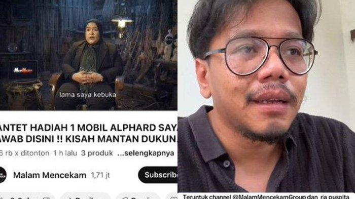 Ferry Irwandi dan Ria Puspita. Viral Ferry Irwandi menantang Ria Puspita yang mengaku bahwa dirinya merupakan mantan dukun, untuk membuktikan kebenaran santet, ini kronologinya.