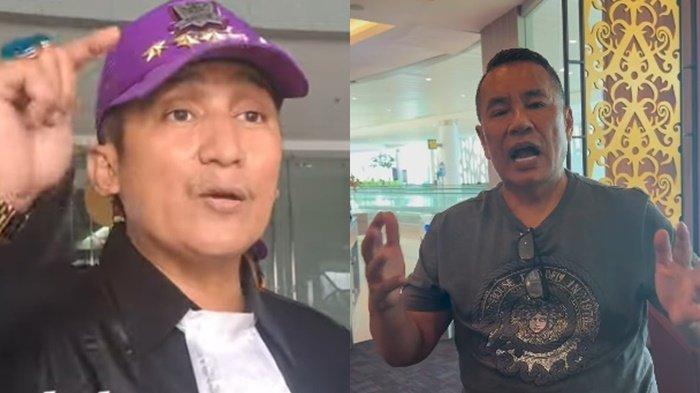 FIRDAUS OIWOBO MARAH DIPECAT- (Kiri) Firdaus Oiwobo angkat bicara terkait resmi dipecat Kongres Advokat Indonesia, Senin, (102/2/2025). (kanan) Hotman Paris minta agar SK Firdaus Oiwobo dicabut,Senin, (102/2/2025). Firdaus meminta Hotman Paris belajar hukum lagi sebelum menyebutnya tak bisa lagi di ikut dalam persidangan.