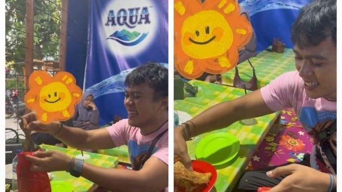 Food vlogger Aa Juju mengkritik rumah makan Nyak Kopsah, Salah satunya soal dirinya diberi kantong kresek. Kresek tersebut diberikan pihak warung setelah dirinya meminta membungkus makanan yang tidak habis