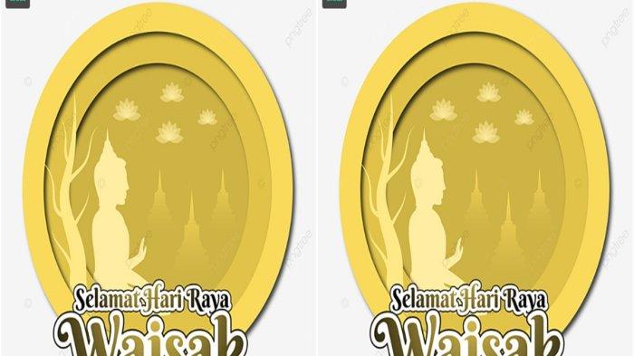 Gambar Hari Raya Waisak 2024 desain 2.